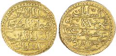 Ottoman Ottoman Empire, Mahmud II (AH 1223?1255 / 1808?1839 AD), gold Sultani, AH 1239 / 1823?1824 AD, Jaza'ir mint (Algeria), 3.13g (Fr. 1; KM 66; Pere 739). Extremely Fine. Ex. Sultan Collection, Kü
