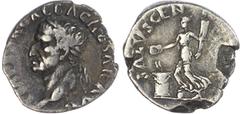 Ancient Rome Galba (AD 68-69) AR Denarius, Rome, 2.82g. IMP SER GALBA CAESAR AVG, bare head of Galba facing left. Rev. SALVS GEN [HVMANI], Salus advancing left, her foot on globe, holding patera in he
