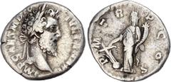 Ancient Rome Didius Julianus (AD 193) AR Denarius, Rome, 2.72g. IMP CAES M DID IVLIAN AVG, laureate head of Didius Julianus right. Rev. PM TR P COS, Fortuna standing left, holding rudder on globe and 