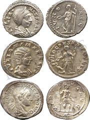 ANCIENT COINS. ROMAN. Severus Alexander (AD 222-235), Silver Denarius, Rome, AD 222-228, rev Virtus (RIC 182); Julia Mamaea, mother of Severus Alexander (d. AD 235), Silver Denarius, Rome, undated, re