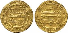 † ISLAMIC COINS. Abbasid. al-Wathiq (227-232h), Gold Dinar, Makka 227h, 3.76g (unrecorded by either Bernardi or Album, the earliest dinar from this mint). Crudely struck with edge crack, otherwise goo