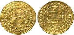 † ISLAMIC COINS. Abbasid. al-Muktafi (289-295h), Gold Dinar, Makka 291h, 3.86g (Bernardi 216 Ef, 1 ref). About extremely fine and very rare. Gold and Silver coins struck in the holy city of Makka T he