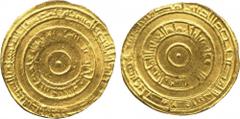 † ISLAMIC COINS. Fatimid. al-‘Aziz (365-386h), Gold Dinar, Makka 366h, 3.67g (Nicol 745, 1 ref). Weakly struck, about extremely fine and extremely rare. Gold and Silver coins struck in the holy city o