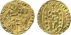 WORLD COINS. VENETIAN DUCATS AND ZECCHINI AND THEIR IMITATIONS. Mytilene under the Gattilusi (1376-1462). Giacomo Gattilusio (1376-1396), Gold Ducat of Venetian type, legend reads IACOB.GATELV outward