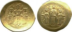 ANCIENT COINS. A Collection of Byzantine Gold Coins . Mint of Constantinople, unless otherwise stated. Romanus IV Diogenes (AD 1067-1071), Gold Histamenon, +PWMAN EV Δ OKIA , Christ standing, crowning