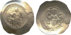 ANCIENT COINS. A Collection of Byzantine Gold Coins . Mint of Constantinople, unless otherwise stated. Nicephorus III Botaniates (AD 1078-1081), Electrum Histamenon, Christ enthroned facing, raising h