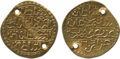 ISLAMIC COINS. OTTOMAN. Selim III, Gold Sultani, Algeria, Cezayir 1216h (KM 41; Pere 690). Twice pierced, fine. £120-160