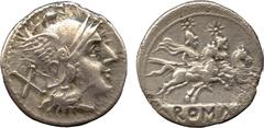 ANCIENT COINS. Roman,. A Collection Of The Coins Illustrated In Silver Heads, Royal Tales. Anonymous (c.211-206 BC), Silver Denarius, helmeted head of Roma right, mark of value X behind , rev Dioscuri