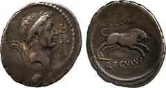 ANCIENT COINS. Roman,. A Collection Of The Coins Illustrated In Silver Heads, Royal Tales. Julius Caesar, Silver Denarius, 42 BC, laureate head of Caesar right, a laurel-branch behind, a winged caduce