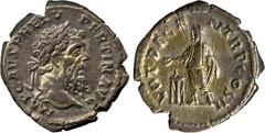 ANCIENT COINS. Roman,. A Collection Of The Coins Illustrated In Silver Heads, Royal Tales. Pertinax (AD 193), Silver Denarius, IMP CAES P HELV PERTIN AVG , laureate head right , rev VOT DECEN TR P COS