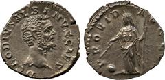 ANCIENT COINS. Roman,. A Collection Of The Coins Illustrated In Silver Heads, Royal Tales. Clodius Albinus (AD 195-196), Silver Denarius, as Caesar, AD 193, D CLODIVS ALBINVS CAES , bare head right , 