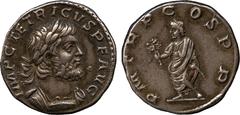 ANCIENT COINS. Roman,. A Collection Of The Coins Illustrated In Silver Heads, Royal Tales. Imitation by Carl Wilhelm Becker of Tetricus I (AD 270-273), Silver Denarius, IMP C TETRICVS P F AVG , laurea