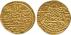 ISLAMIC COINS. Ottoman. Sulayman I, Gold Sultani, Halab 926h, 3.20g (Pere 171; A 1317). Underweight but extremely fine. £200-250