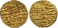 ISLAMIC COINS. Ottoman. Salim II, Gold Sultani, Halab 974h, 3.34g (Pere 235; A 1324). About extremely fine. £250-300