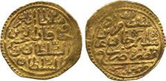 ISLAMIC COINS. Ottoman. Murad III, Gold Sultani, Misr 982h, rev Sultan al-..., 3.41g (Pere 274; A 1332.2). Good very fine. £200-250