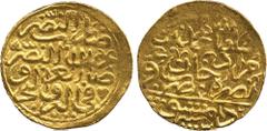 ISLAMIC COINS. Ottoman. Muhammad III, Gold Sultani, Dimashq 1003h, 3.47g (Pere 319; A 1340.1). Good very fi ne. £250-300