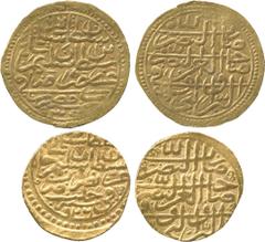 WORLD COINS ISLAMIC COINS. Ottoman, Suleyman I, Gold Sultanis (2), Haleb 926h, Misr 935h (Pere 172, -). Both fine. (2) £150-200