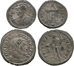 ANCIENT COINS, ROMAN, Mint of Rome unless otherwise stated, Probus (AD 276-282), Billon Antoninianus, radiate, helmeted and cuirassed bust facing left, a spear across right shoulder, and holding a shi