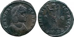 ANCIENT COINS, ROMAN, Mint of Rome unless otherwise stated, Galeria Valeria (wife of Galerius), Æ Follis, minted at Thessalonica, struck AD 308-311, GAL VALERIA AVG , laureate, diademed and draped bus
