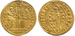 INDIAN COINS, MISCELLANEOUS, “Indian” Imitation Gold Venetian Zecchino, 3.28g. Pierced and plugged. £70-90