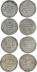 ISLAMIC COINS, Umayyad, Silver Dirhams (23), Dimashq (20), Years 80h, 82h (2), 83h, 85h, 86h (2), 89h (2), 95h, 100h (2), 103h, 104h, 108h, 118h, 119h, 121h, 123h, 127h (Klat 324, 326 (2), 327, 329, 3