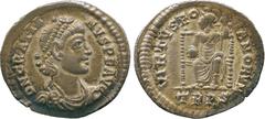 THE COLLECTION OF A CLASSICIST, ANCIENT COINS, Gratian (AD 367-383), Silver Siliqua, mint of Treveri, struck AD 378-383, D N GRATIANVS P F AVG , pearl-diademed, draped and cuirassed bust facing right,