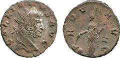 ANCIENT COINS, ROMAN ,Gallienus (AD 253-268), Antoniniani (7), mint of Siscia, Pax (RIC 577; MIR 1411d), Annona (RIC 557 var; MIR 1426k), Felicitas (RIC 185; MIR 1430i), Pax (RIC 575; MIR 1472p), Prov