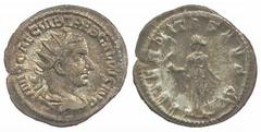 ROMAN COINS Marcus Aurelius (AD 161-180) Trebonianus Gallus (AD 251-253) No.: 619 Estimate: £ 100 Trebonianus Gallus, Antoniniani (4), radiate bust right, rev Aeternitas standing holding phoenix and g