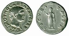 ANCIENT COINS Roman Otho (AD 69) No.: 183 Estimate: £ 700.- Otho (AD 69), Denarius 3.71g, IMP M OTHO CAESAR AVG TR P, bare head right, rev SECVRITAS P R, Securitas standing left, holding wreath and sc