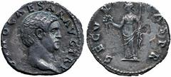 ANCIENT ROMAN IMPERATORIAL AND IMPERIAL SILVER COINS, Otho (AD 69), Denarius, [IMP M] OTHO CAESAR AVG TR P, bare head right, rev SECVRITAS PR, Securitas standing left, holding wreath and sceptre, 3.02