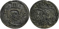 POLISH COINS Sigismund III Vasa, 3 Denarius Posen 1619Moneta poznańska błędnie przypisana wcześniej przez Kopickiego do Krakowa. Tłem historii monetarnej Rzeczypospolitej w czasach panowania Zygmunta 