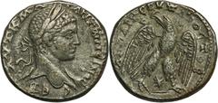 ANCIENT COINS Roman Provincial, Syria, Antioch, ElagabalusRoman ProvincialSyria, Elagabalus (218-222), Tetradrachm, Antioch mint Obverse: laureate head of Elagabalus to right AYT K M A ANTⲰNЄINOC CЄBR