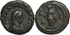 ANCIENT COINS Roman Provincial, Egypt, Alexandria, Diocletianus, TetradrachmRoman ProvincialEgypt, Alexandria, Diocletianus (284–305), Tetradrachm 293-294 Obverse: laureate bust right ΔIOKΛHTIANOC CEB