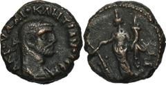 ANCIENT COINS Roman Provincial, Egypt, Alexandria, Diocletianus, Tetradrachm - VERY RAREVery rare Diocletian tetradrachm with Tyche on the reverse. Roman ProvincialEgypt, Alexandria, Diocletianus (284
