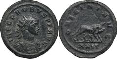 ANCIENT COINS Roman Imperial, Probus, Antoninianus - RARERare antoninianus, R2 in the Roman Imperial Coinage catalogue. Roman Imperial Probus (276-282), Antoninianus 276-282, Siscia mint Obverse: radi