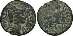 ANCIENT COINS Roman Provincial, Phrygia, Prymnessos, Julia Domna, AERoman Provincial Phrygia, Prymnessos, Julia Domna (wife of Septimius Severus, 193-217), AE, Prymnessos mint Obverse: bust of the Emp