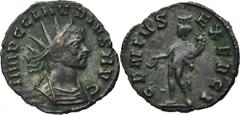 ANCIENT COINS Roman Imperial, Claudius II Gothicus, AntoninianusRoman ImperialClaudius II Gothicus (268–270), Antoninianus 268-270, Rome mint Obverse: radiate, cuirassed bust right IMP C CLAVDIVS AVG 