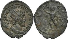 ANCIENT COINS Roman Imperial, Victorinus, AntoninianusAntoninianus of Gallic usurper Victorinus, minted in his Rhine capital, Colonia Agrippina (today's Cologne). Coins of Victorinus, the successor of