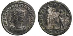 ANCIENT COINS Roman Imperial, Aurelian, AntoninianusRoman ImperialAurelian (270–275), Antoninianus 275, Antioch mint Obverse: radiate bust right IMP AVRELIANVS AVGReverse: female figure standing right
