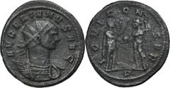 ANCIENT COINS Roman Imperial, Aurelian, AntoninianusRoman ImperialAurelian (270–275), Antoninianus 270-275, Serdica mint Obverse: radiate and cuirassed bust right AVRELIANVS AVGReverse: Aurelian stand