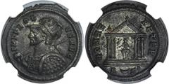 ANCIENT COINS Roman Imperial, Probus, Antoninianus - NGC Ch XFNGC graded with a strike 5/5 and 4/5 for surface.Roman ImperialProbus (276-282), Antoninianus 279, Rome mint Obverse: radiate, cuirassed b