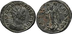 ANCIENT COINS Roman Imperial, Carus, AntoninianusRoman Imperial Carus (282–283), Antoninianus 282, Lugdunum mintObverse: radiate, cuirassed bust right IMP C M AVR CARVS P F AVG Reverse: Victory standi