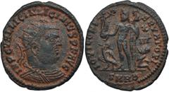 ANCIENT COINS Roman Imperial, Licinius I, FollisRare follis of Licinius I.Rarity is R1 in Roman Imperial Coinage catalogue. Roman ImperialLicinius I (308-324), Follis 321-324, Heraclea mint Obverse: r