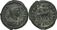 ANCIENT COINS Roman Imperial, Probus, AntoninianusRoman ImperialProbus (276–282), Antoninianus 276-282, Rome mintObverse: radiate, cuirassed bust right IMP PROBVS AVGReverse: Probus on horseback to le