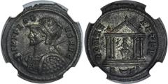 ANCIENT COINS Roman Imperial, Probus, Antoninianus - NGC Ch XFNGC graded with a strike 5/5 and 4/5 for surface.Roman ImperialProbus (276-282), Antoninianus 279, Rome mint Obverse: radiate, cuirassed b
