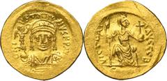PREMIUM ANCIENT AND WORLD COINS Byzantine Empire, Justin II, Solidus Attractive coin that exhibits plenty of mint luster.Byzantine Empire Justin II (565–578), Solidus, Constantinople mint Obverse: hel