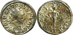 ANCIENT COINS Roman Imperial, Probus, AntoninianusRoman Imperial Probus (276–282), Antoninianus, Lugdunum mint Obverse: radiate cuirassed bust right IMP C PROBVS P F AVG Reverse: Mars advancing right,