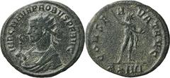ANCIENT COINS Roman Imperial, Probus, Antoninianus - ILUSTRATED, ex. SkibniewskiEx. Barnaba Skibniewski.Coin illustrated in the online catalog of C.Oliva.Roman Imperial Probus (276-282), Antoninianus 