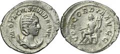 ANCIENT COINS Roman Imperial, Otacilia Severa, AntoninianusRoman Imperial Otacilia Severa (247-249), Antoninianus 246-248, Rome mintObverse: bust of Otacilia Severa on crescent right M OTACIL SEVERA A