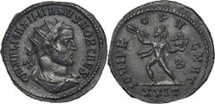 ANCIENT COINS Roman Imperial, Galerius, AntoninianusRoman Imperial Galerius (305–311), Antoninianus 296-297, Ticinum mintObverse: radiate, draped and cuirassed bust right GAL VAL MAXIMIANVS NOB CAESRe